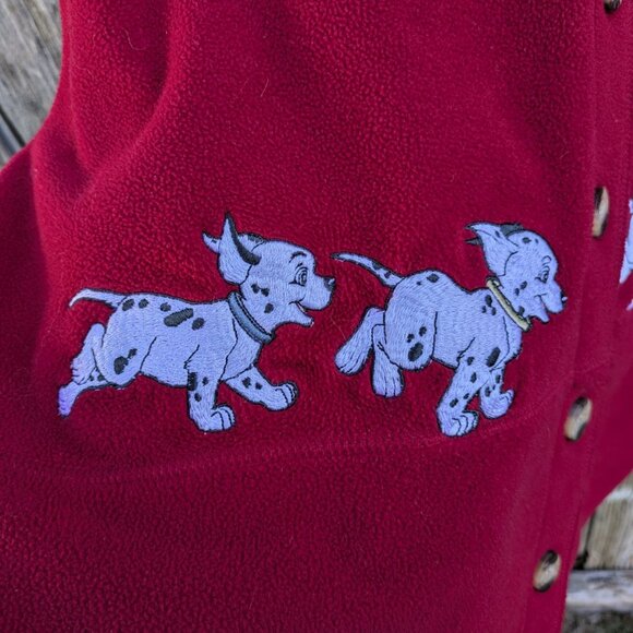 101 Dalmatians Fleece Embroidered Women's Jacket - Picture 5 of 14